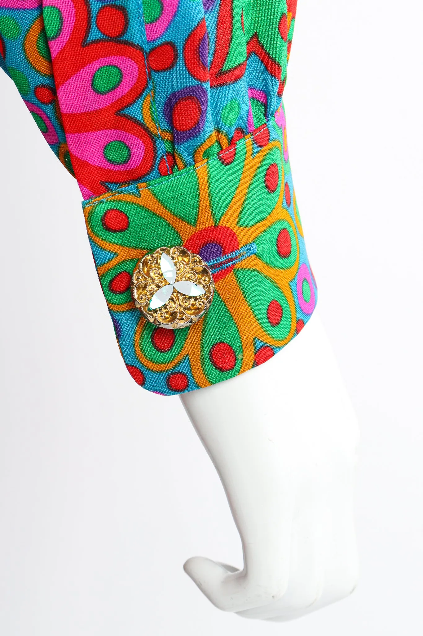 Rainbow Fringe Skirt & Shirt Set