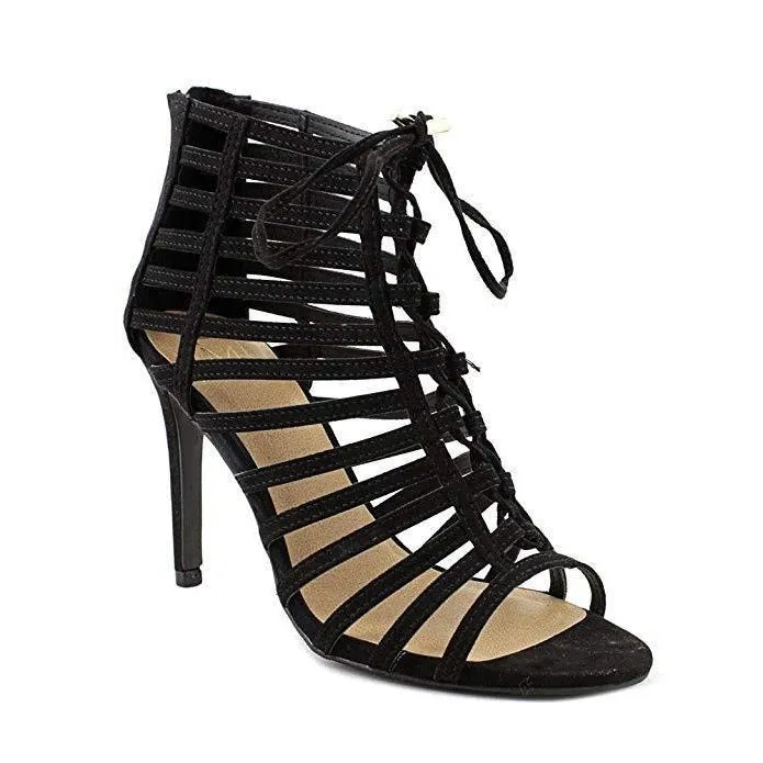 Raquel Caged Gladiator Ankle Booties