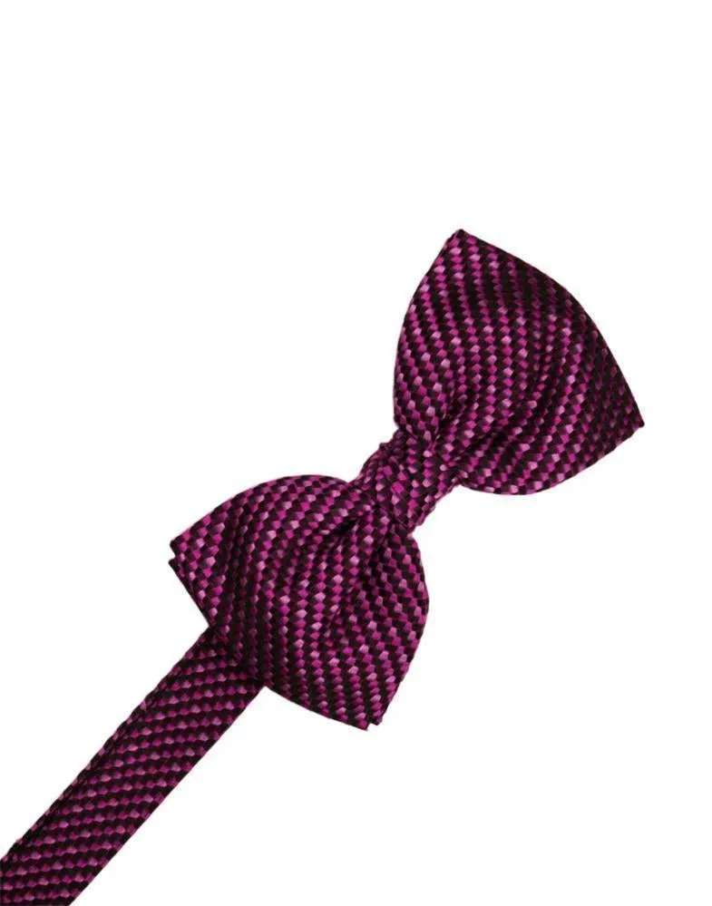 Red Venetian Pin Dot Bow Tie