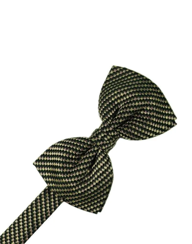 Red Venetian Pin Dot Bow Tie