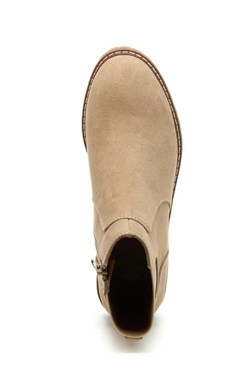 Rocket Dog Noelani Ankle Booties for Women in Taupe | NOELANI-TAUPE
