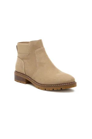 Rocket Dog Noelani Ankle Booties for Women in Taupe | NOELANI-TAUPE