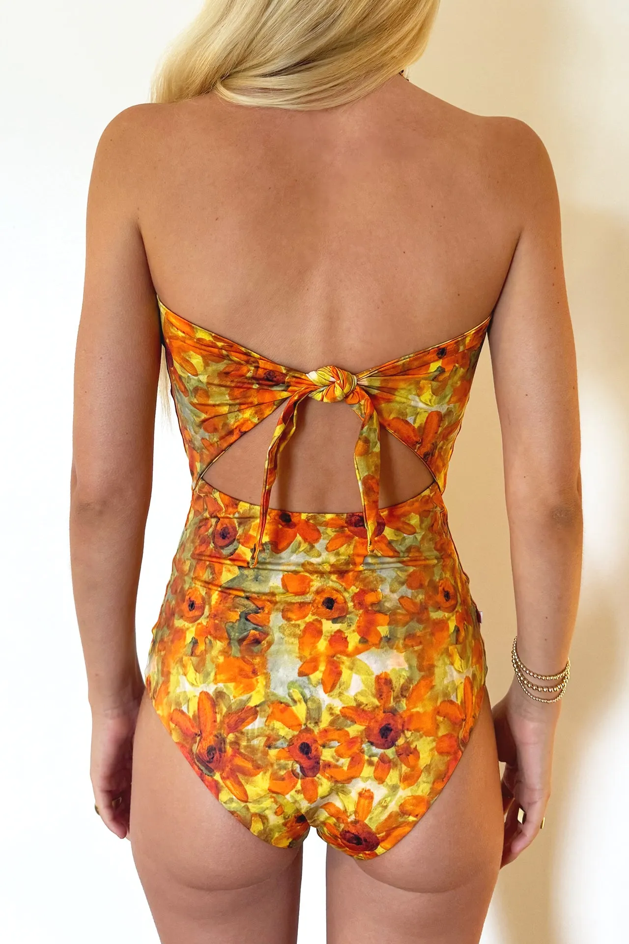 Romualda Stapelia One Piece Swimsuit - Yellow