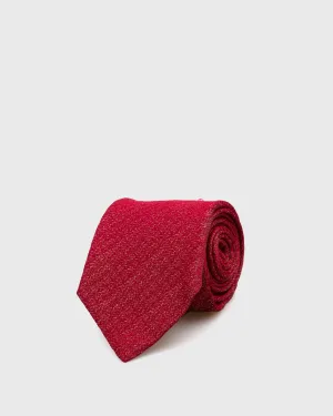 ROUGE SYDNEY SS19-ROU3 RED ITALIAN SILK TIE