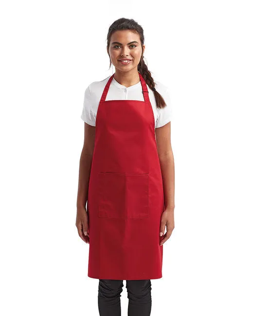 RP154 Unisex 'Colours' Recycled Bib Apron with Pocket For Quote Request