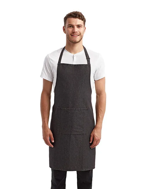 RP154 Unisex 'Colours' Recycled Bib Apron with Pocket