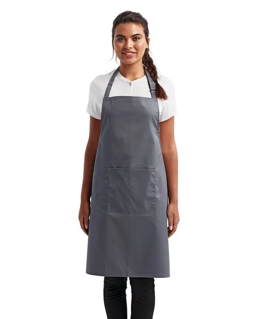 RP154 Unisex 'Colours' Recycled Bib Apron with Pocket
