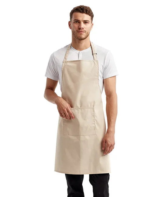 RP154 Unisex 'Colours' Recycled Bib Apron with Pocket
