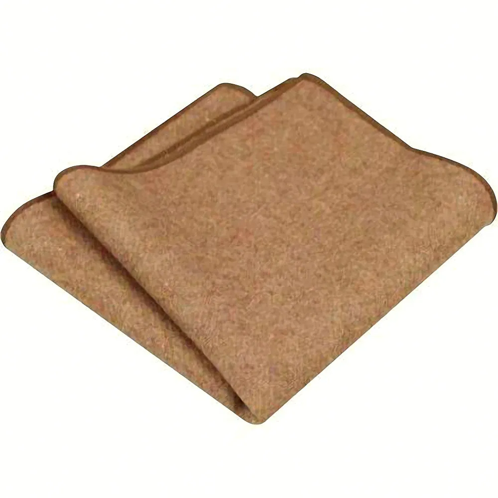 Rufus: Camel Tan Mens Pocket Square