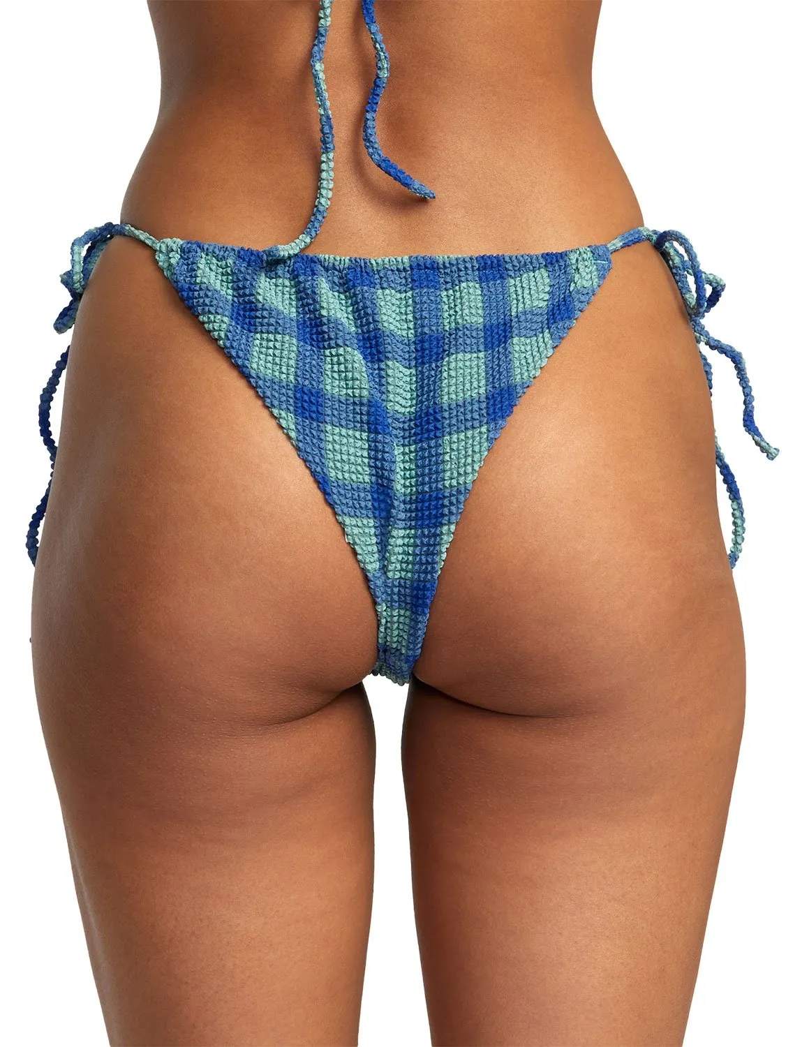 RVCA Ladies Prepped Side Tie Skimpy Bikini Bottom