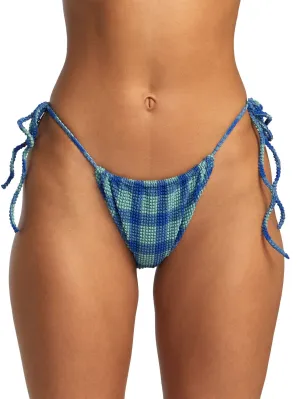 RVCA Ladies Prepped Side Tie Skimpy Bikini Bottom
