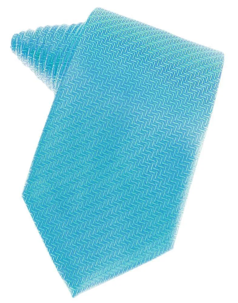 Sangria Herringbone Necktie
