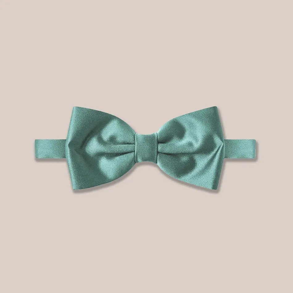 Satin Clip-On Bow Tie - Java