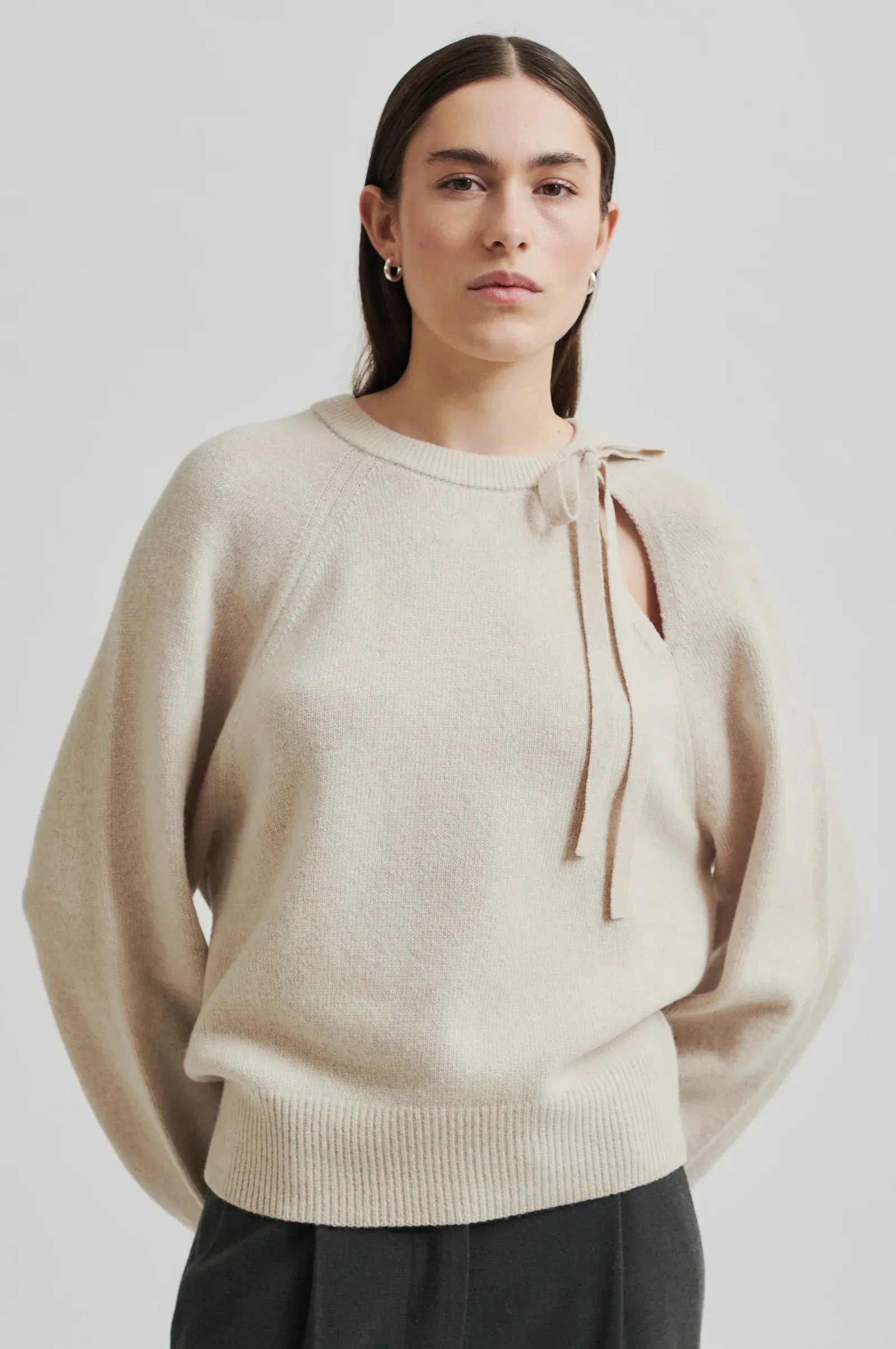 Second Female Joline Knit - Pumice Stone