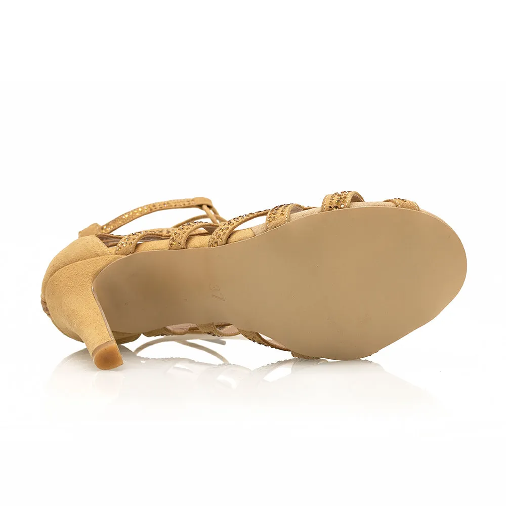 Selena - 3.75" Latin Dance Booties
