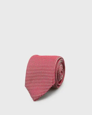SERGIO ALVAJEE W18SA-HM-50 RED ITALIAN SILK TIE