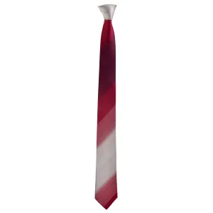 Skinny Ombre Hank Tie in Red