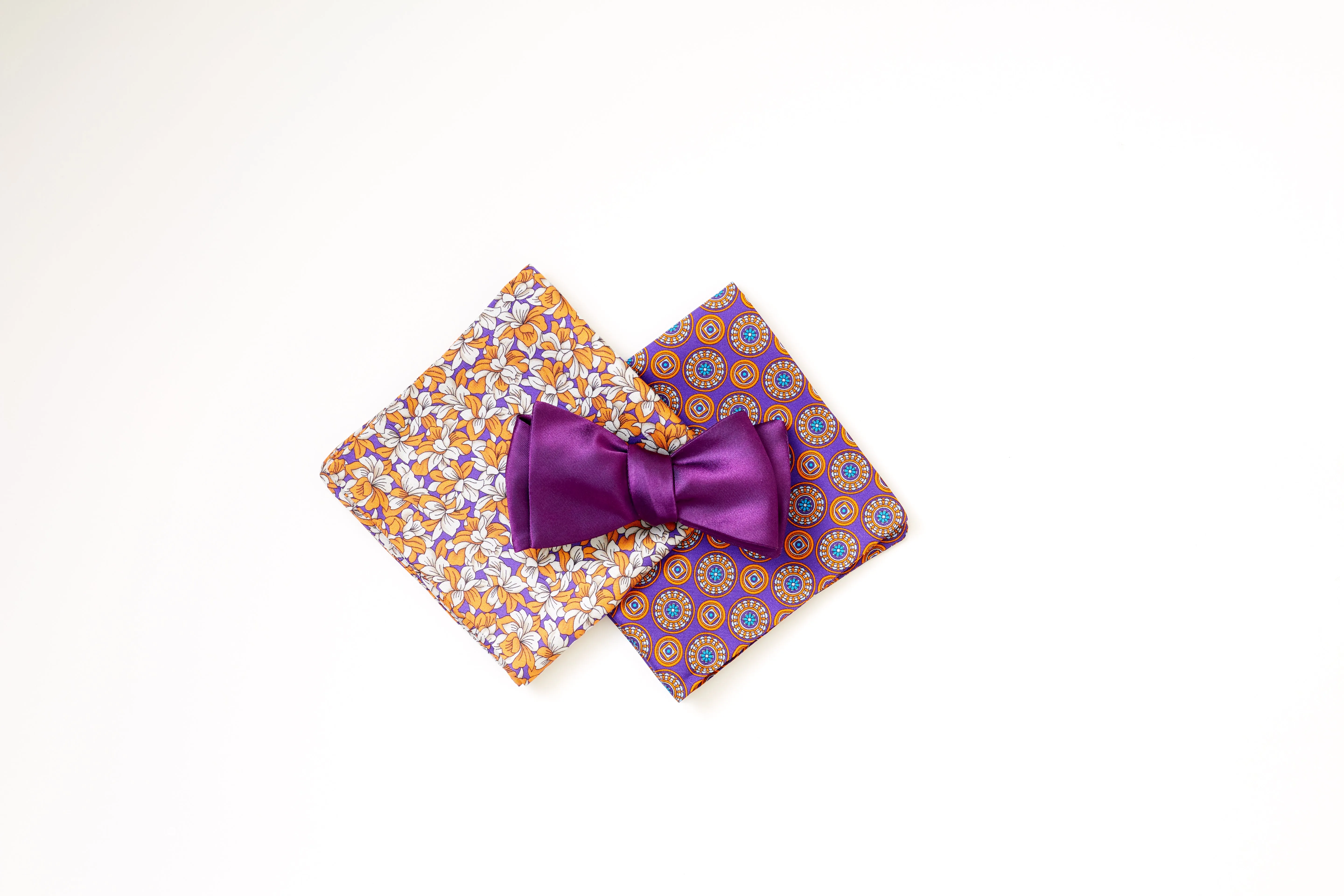 Somerville Plum - bow ties