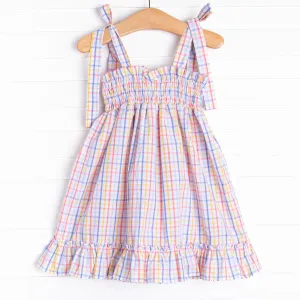 Something In The Orange Smocked Dress, Orange