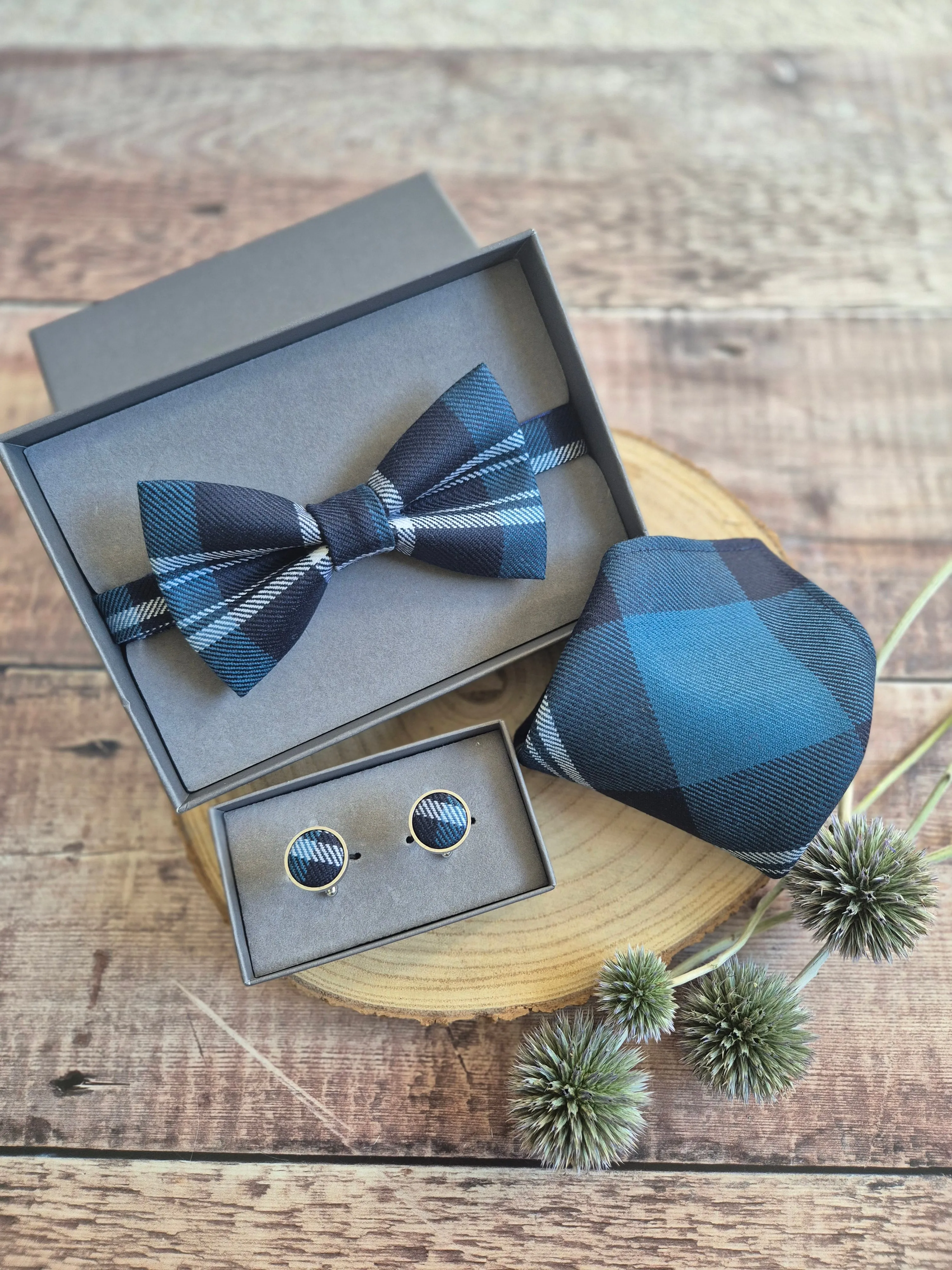 St Andrews Tartan Bow Tie