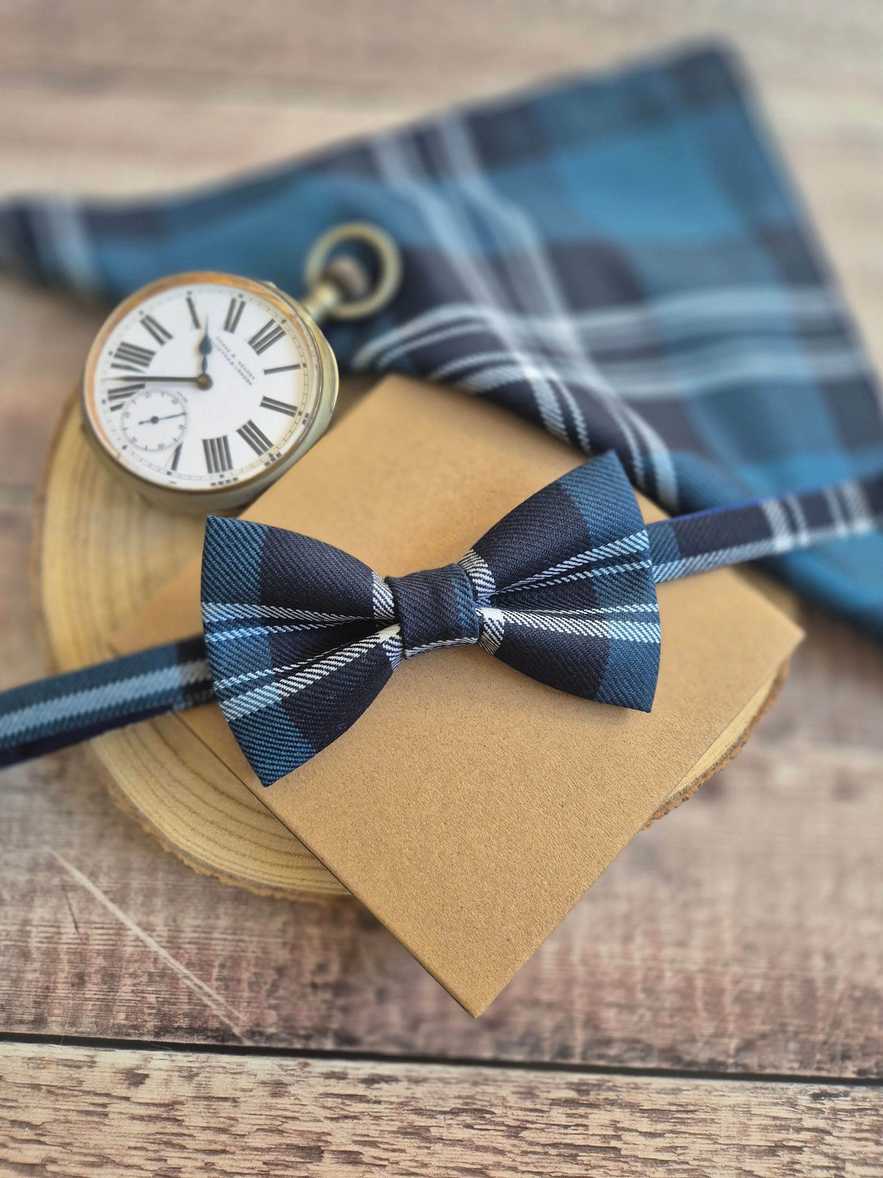 St Andrews Tartan Bow Tie
