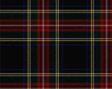 Stewart Black Modern Tartan Child's Bow Tie