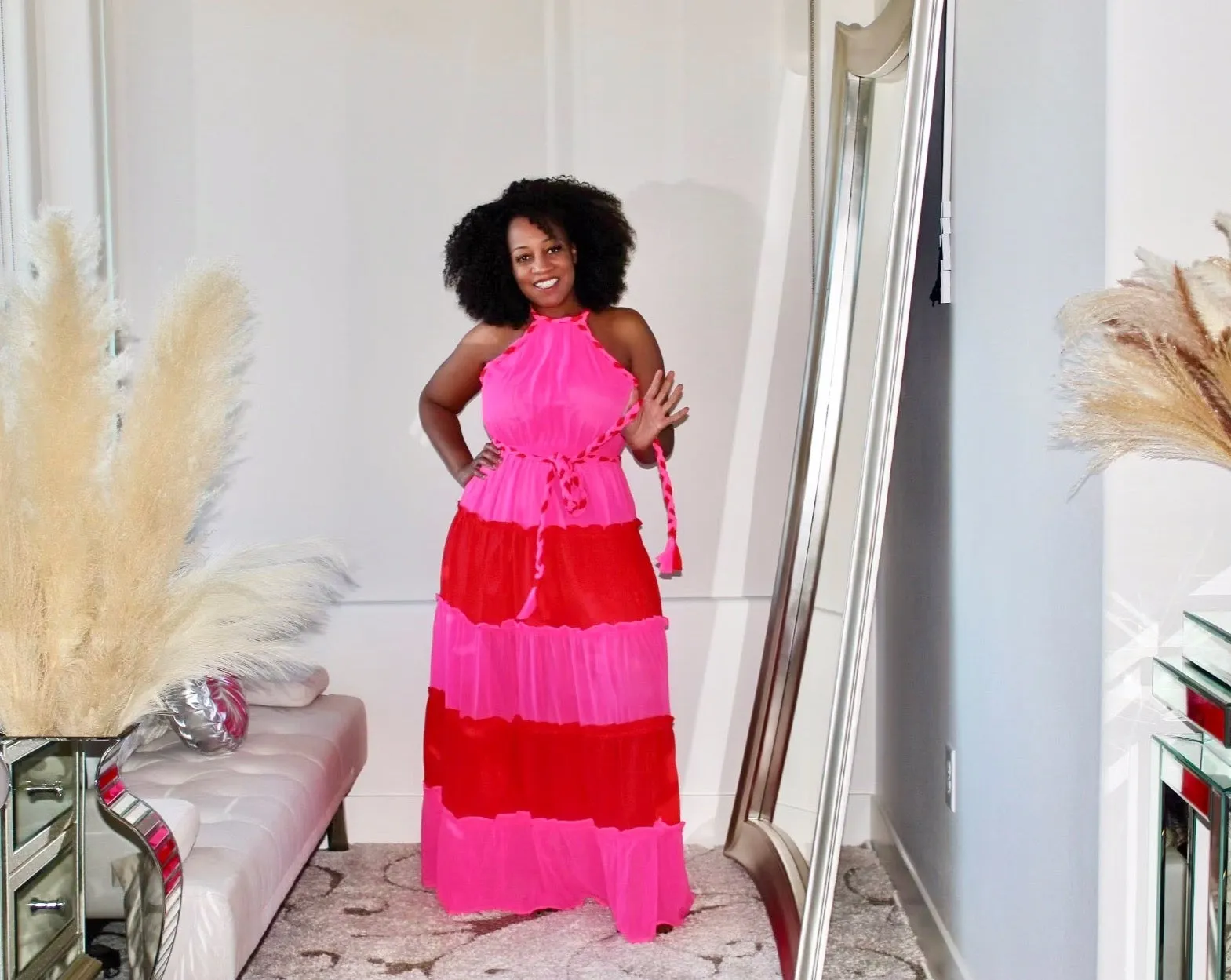 Strawberry Shortcake Maxi Dress