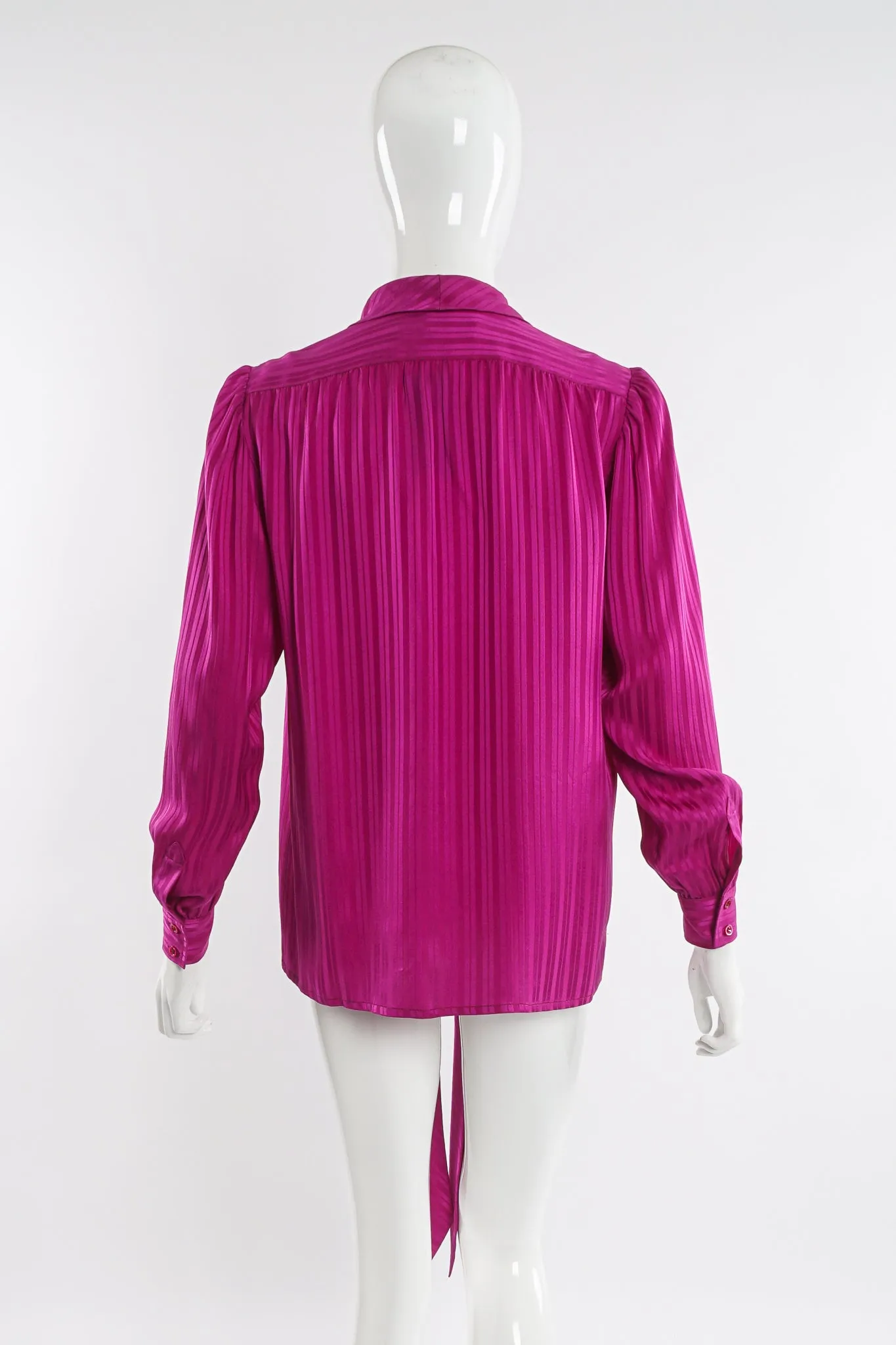 Striped Chelsea Bow Blouse