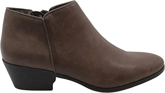 Style & Co. Womens Wileyy Fabric Almond Toe Ankle Fashion Boots, Taupe, Size 5.0