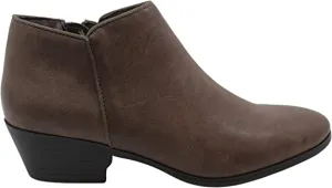 Style & Co. Womens Wileyy Fabric Almond Toe Ankle Fashion Boots, Taupe, Size 5.0