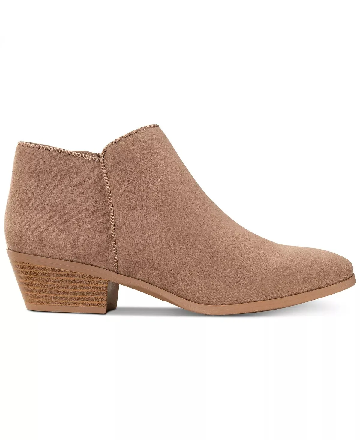Style Co Wileyy Ankle Booties Taupe Micro 11M