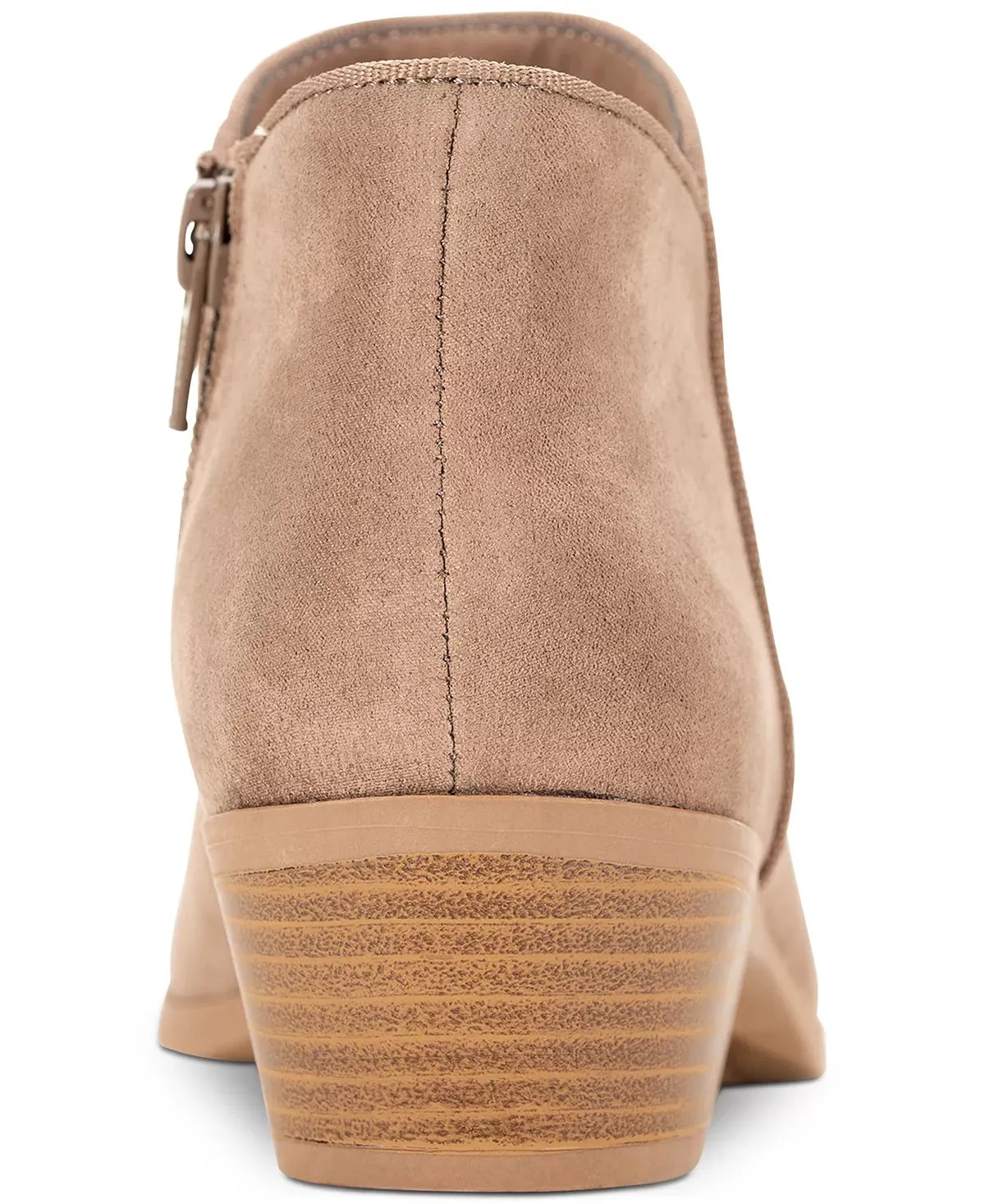 Style Co Wileyy Ankle Booties Taupe Micro 11M