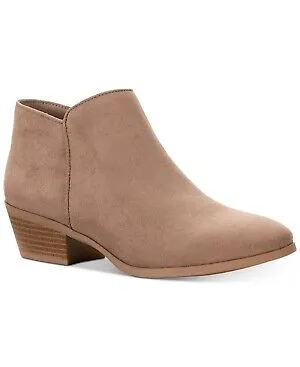 Style Co Wileyy Ankle Booties Taupe Micro 11M