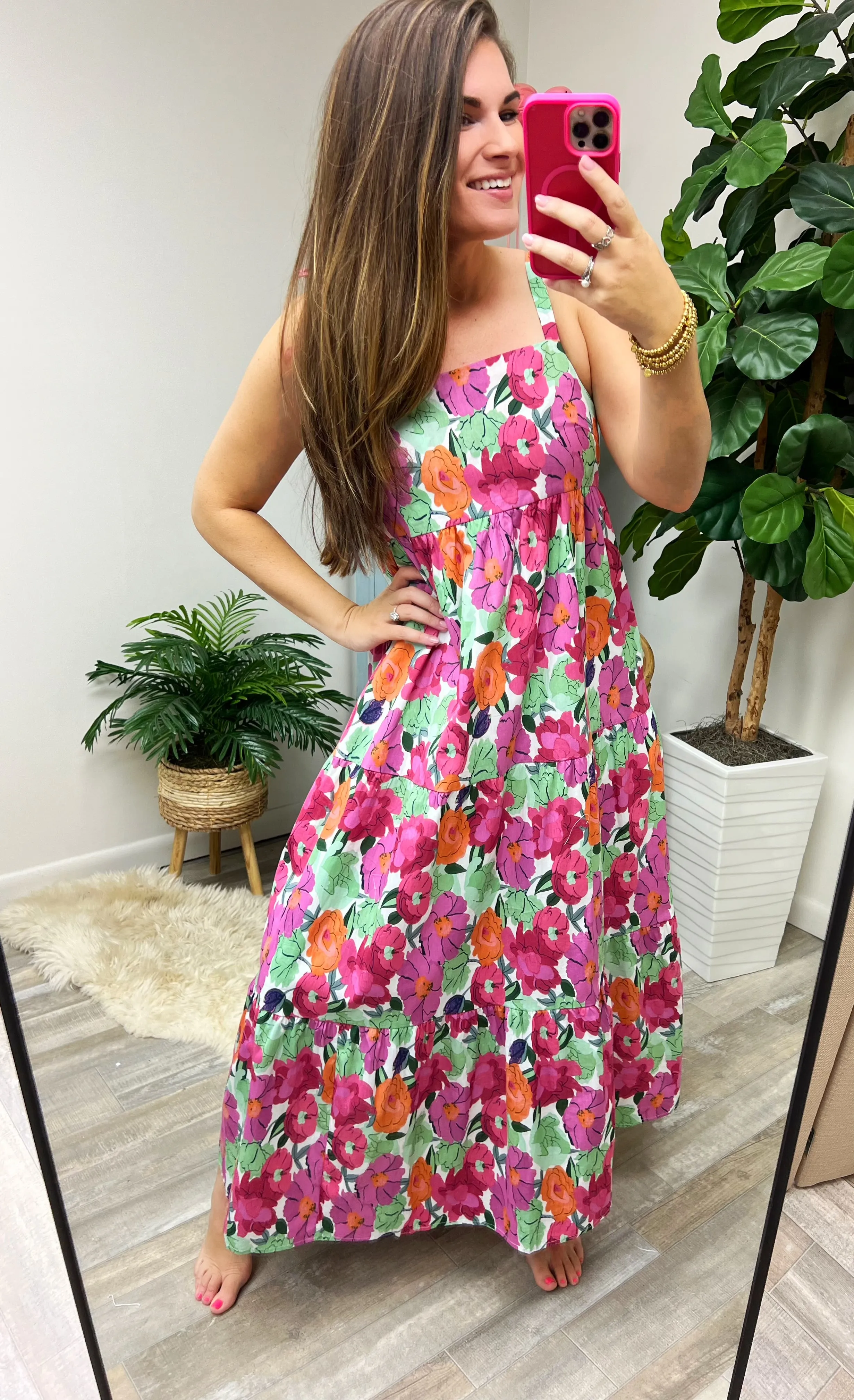 Such a Lover Girl Tiered Dress