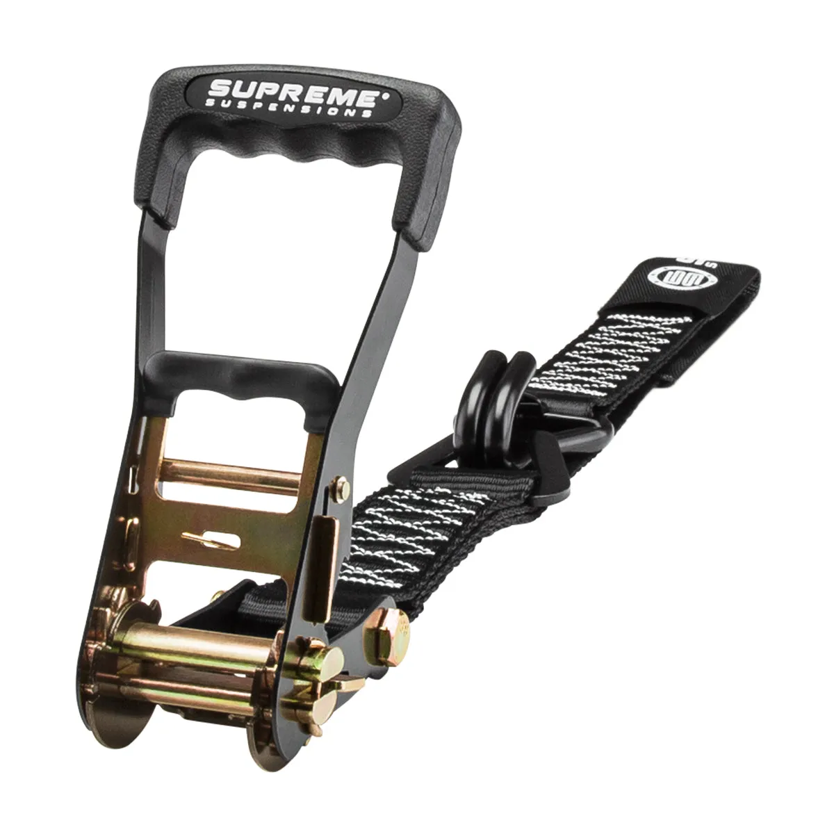 Supreme Suspensions® Heavy-Duty Ratchet Load Strap Kit with 20' Extended Lead