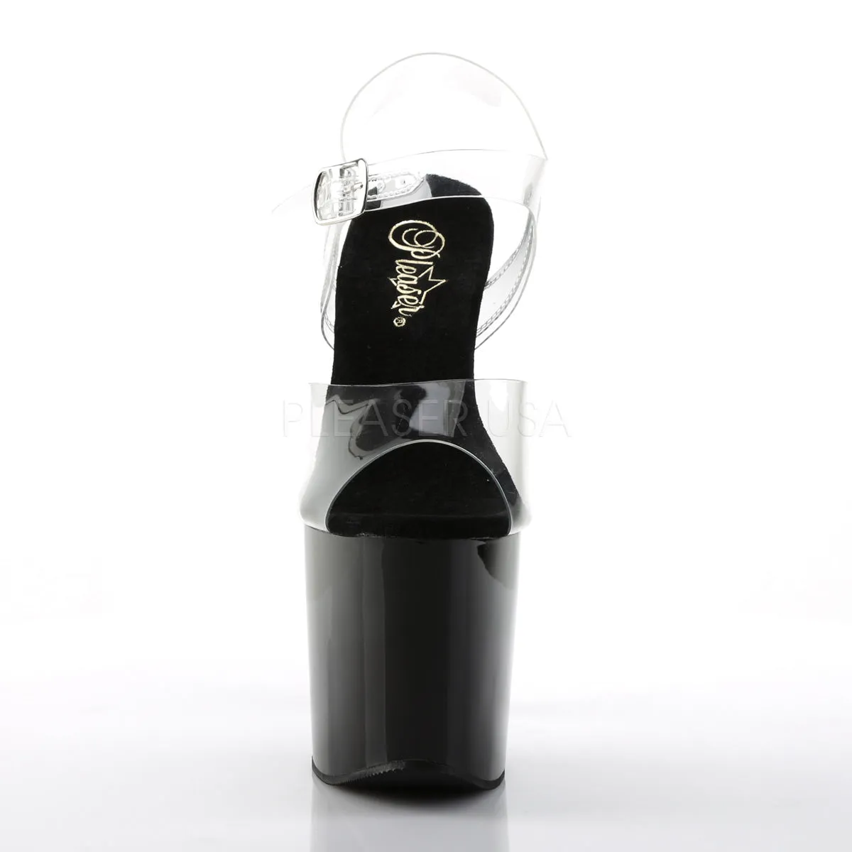 TABOO-708  Clear/Black