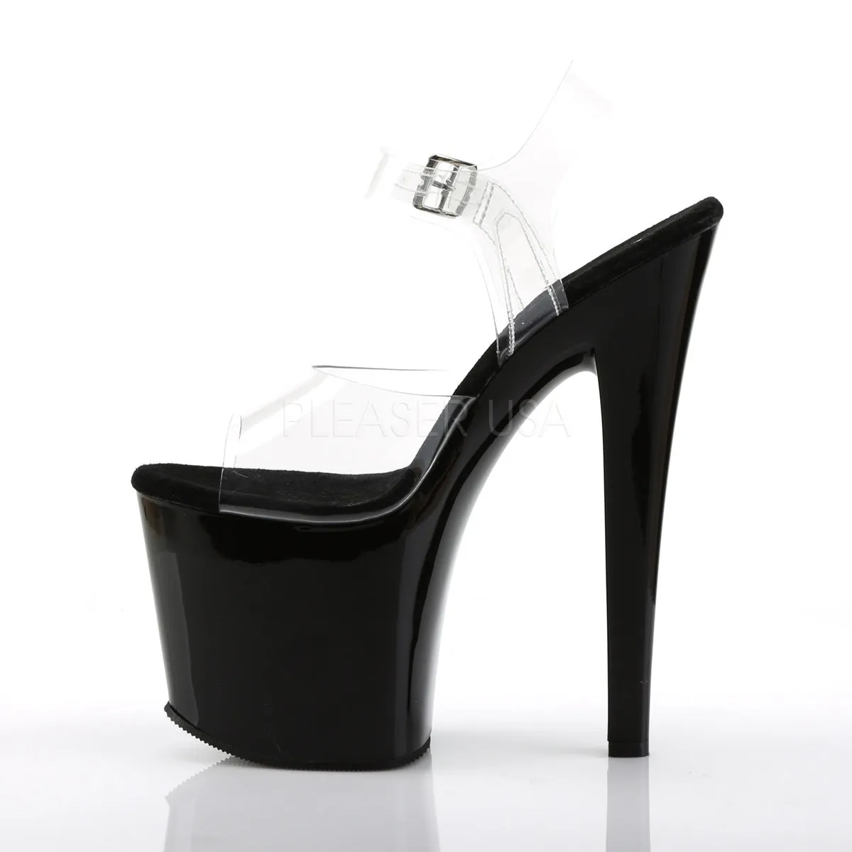 TABOO-708  Clear/Black