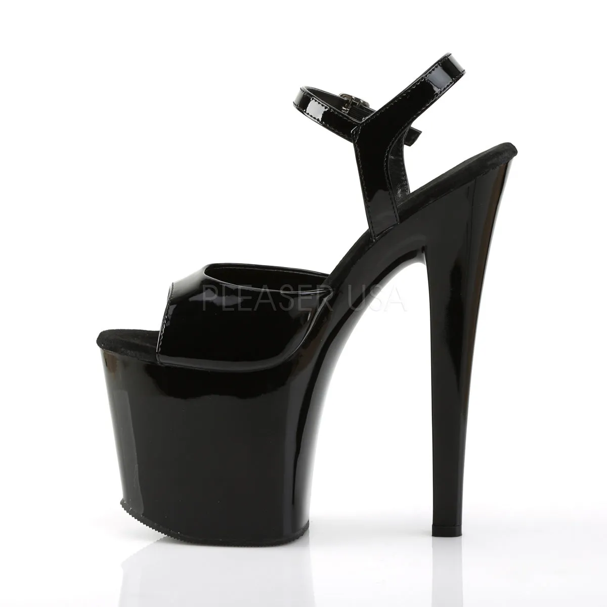 TABOO-709  Black Patent/Black