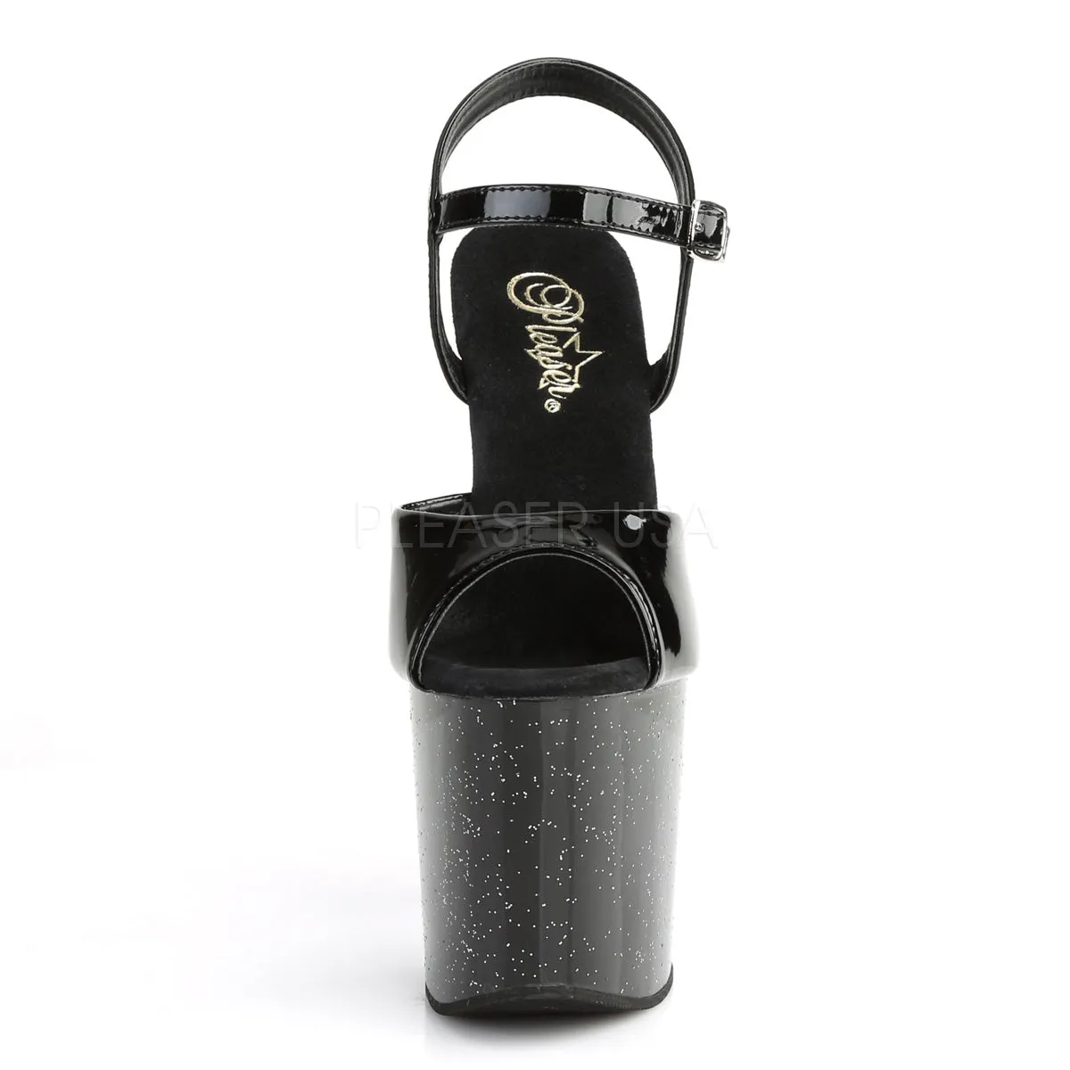 TABOO-709MG  Black Patent/Black