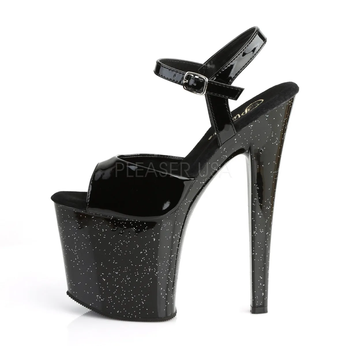TABOO-709MG  Black Patent/Black