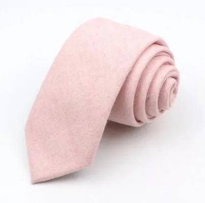 Tallulah Classic Width Dusty Pink Tie and Pocket Square