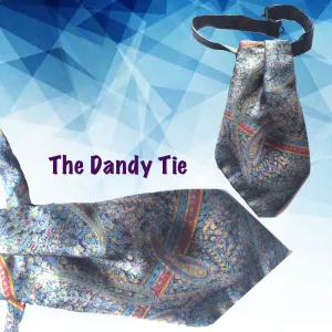 The Dandy Tie-Liberty Blue/Tan/Red