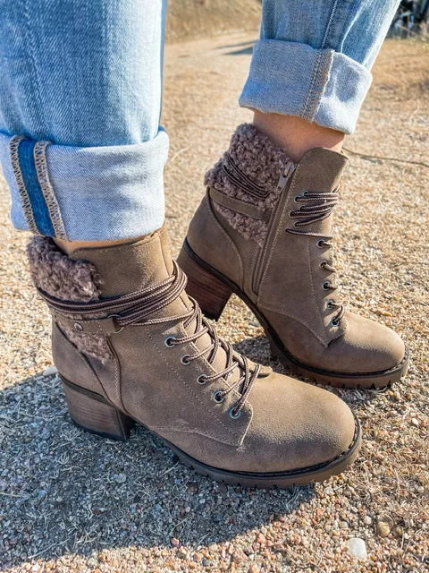 The Olivia Fleece Booties