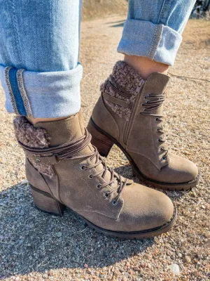 The Olivia Fleece Booties