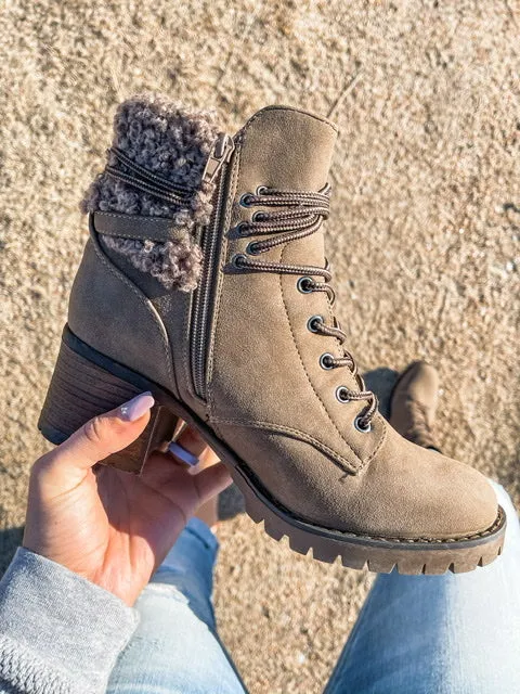The Olivia Fleece Booties