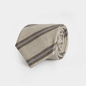 The Tan Leone Silk Tie