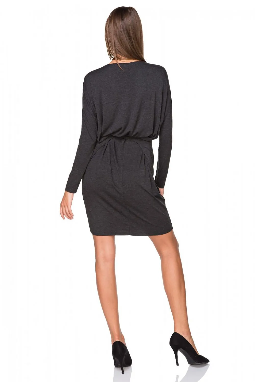 Tiered Kimono Dress with Flexible Ties