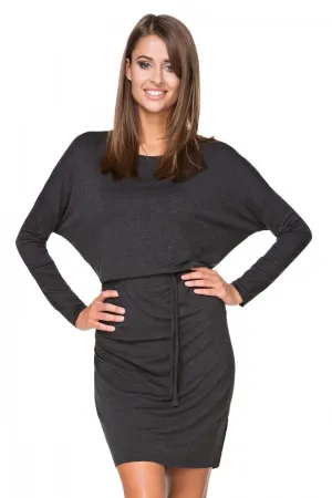 Tiered Kimono Dress with Flexible Ties