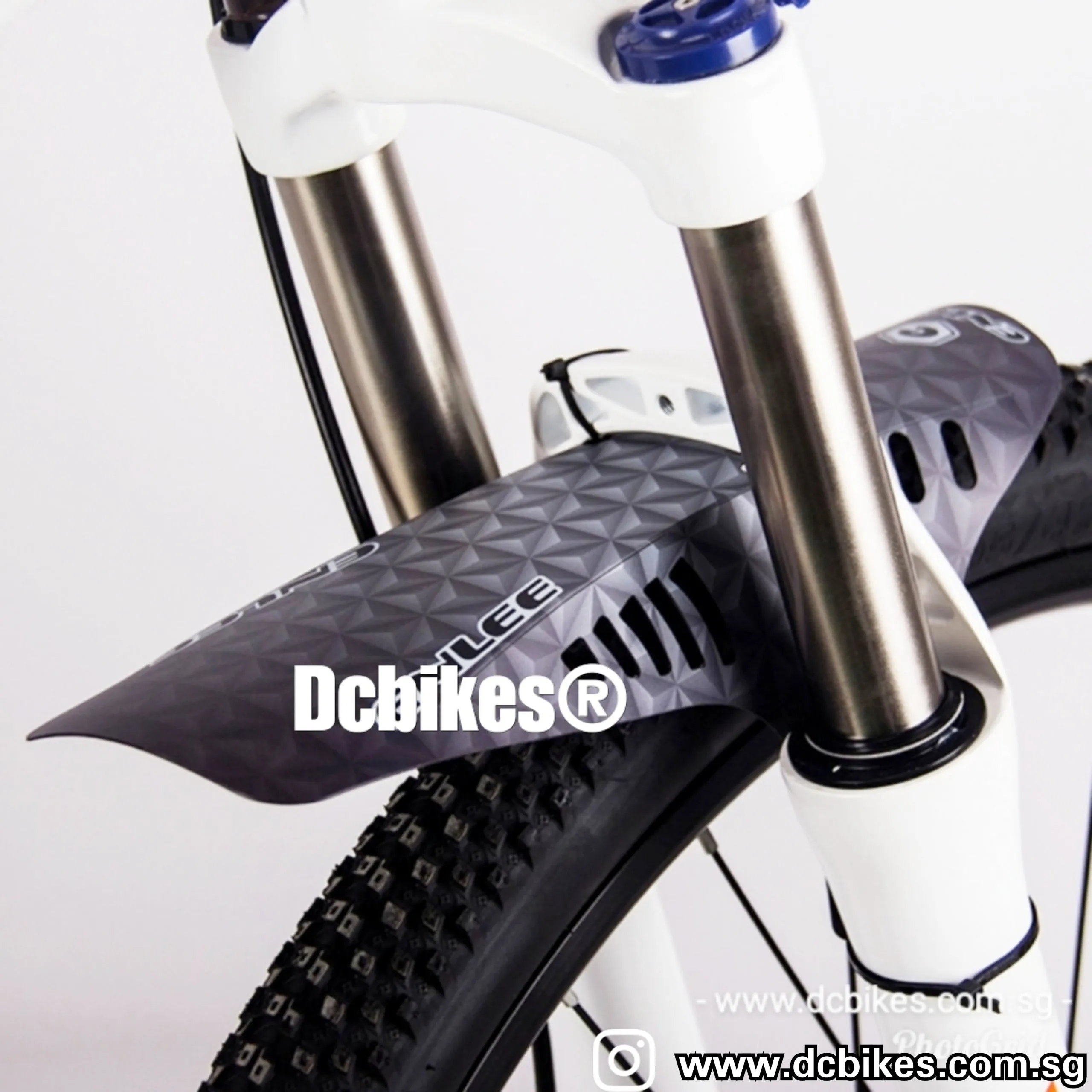 Titanium Grey Mud Guard MTB Fender
