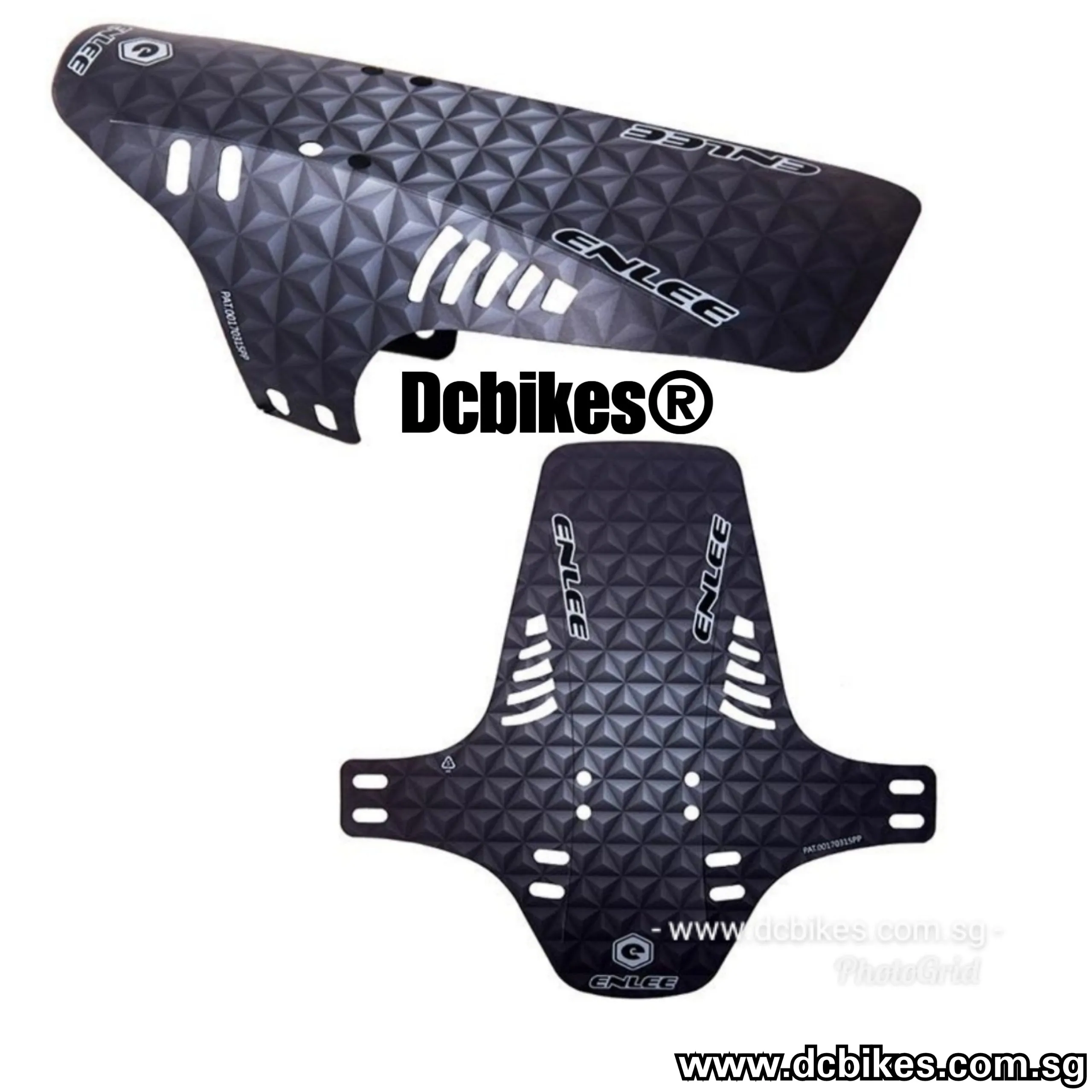 Titanium Grey Mud Guard MTB Fender